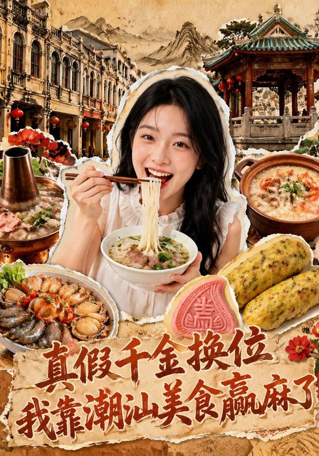 真假千金换位，我靠潮汕美食赢麻了
