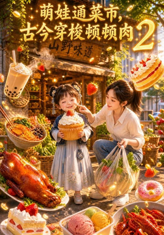 萌娃通菜市，古今穿梭顿顿肉2