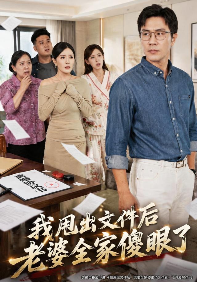 我甩出文件后老婆全家傻眼了苗峰