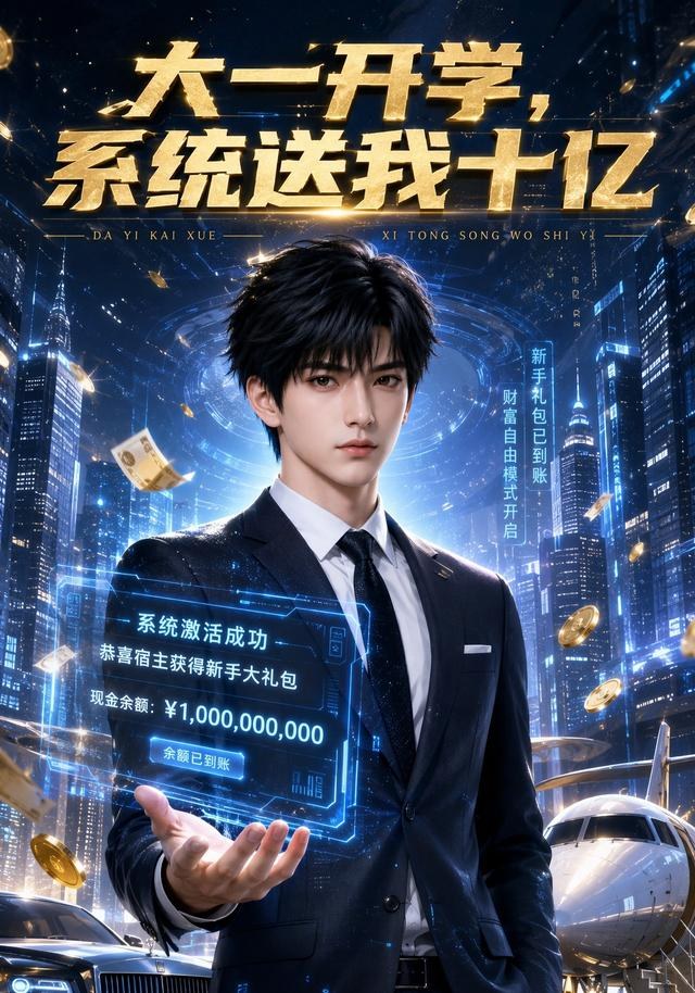 大一开学，系统送我十亿