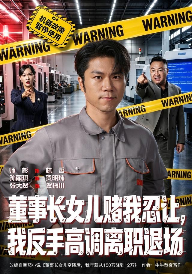 董事长女儿赌我忍让，我反手高调离职退场师彬