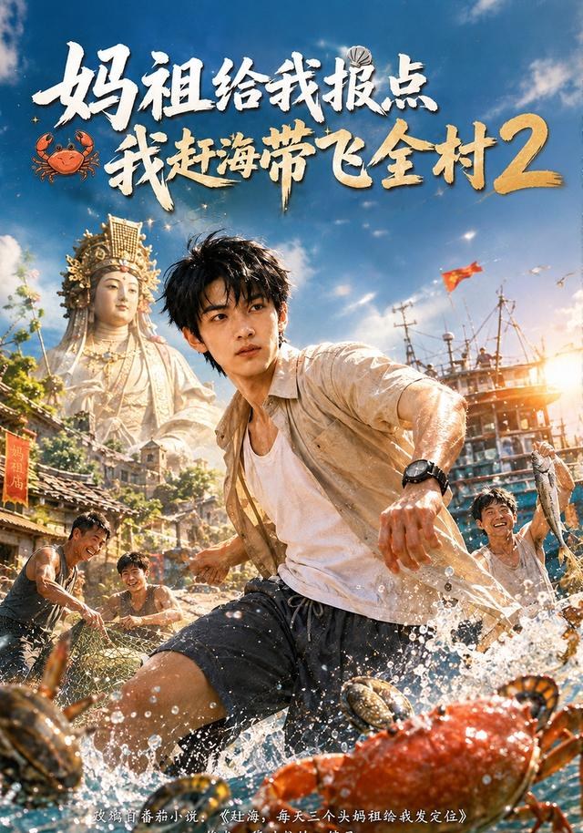 妈祖给我报点，我赶海带飞全村2