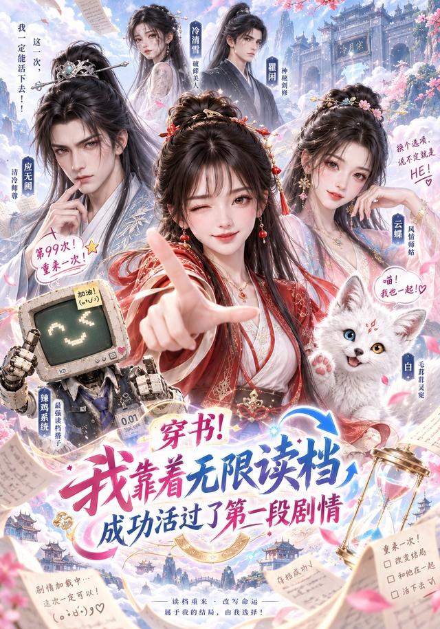 穿书！我靠着无限读档成功活过了第一段剧情