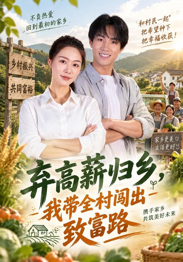 弃高薪归乡，我带全村闯出致富路杨名扬