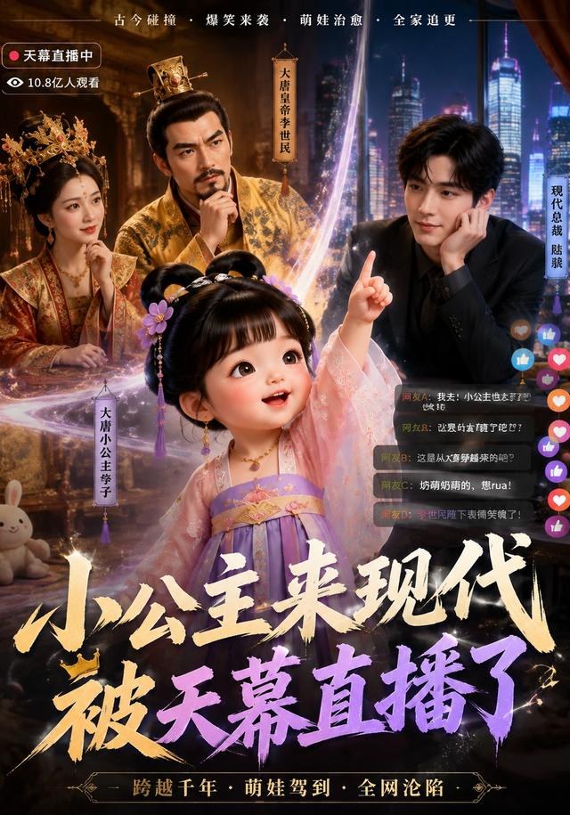 小公主来现代被天幕直播了