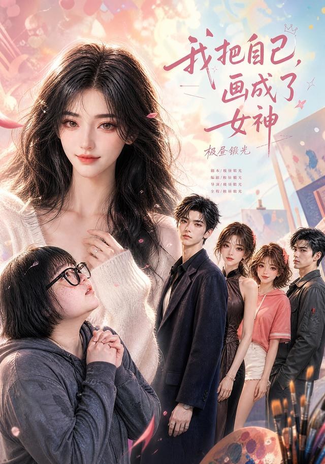 我把自己,画成了女神