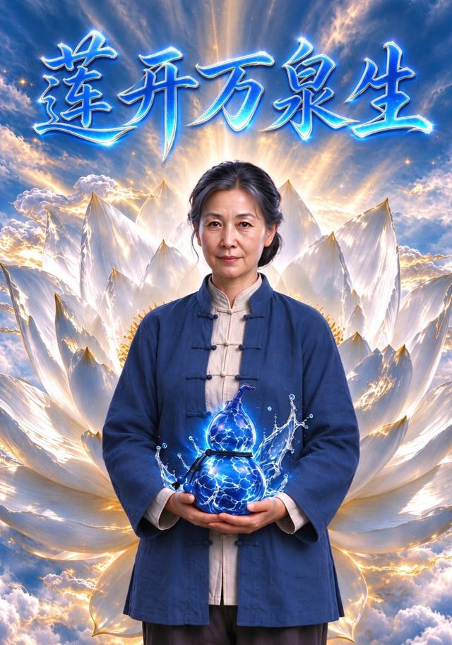 莲开万泉生
