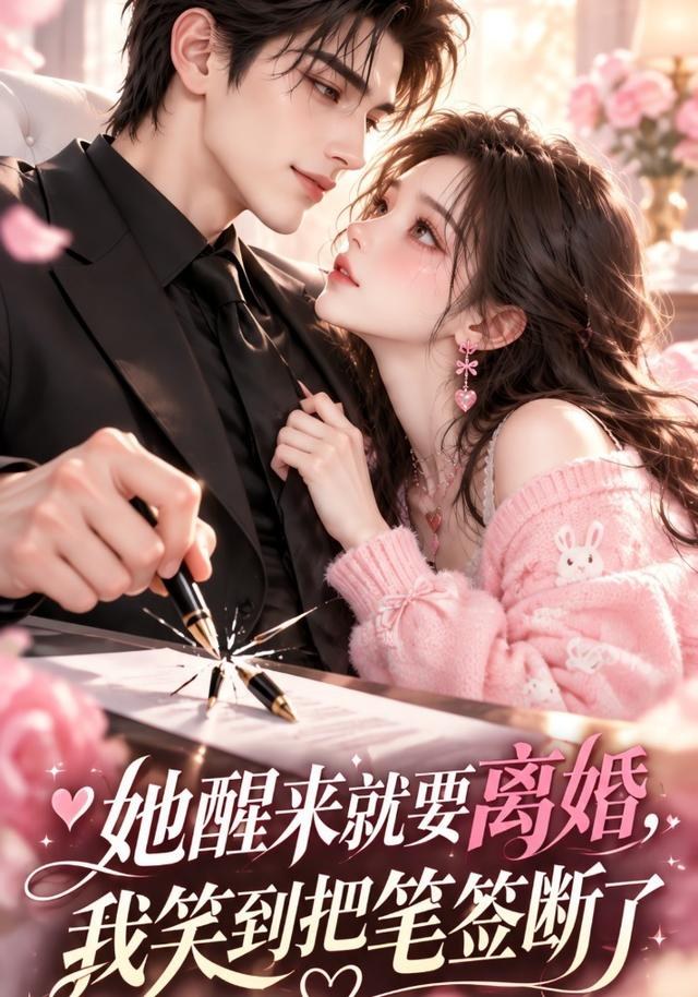 她醒来就要离婚，我笑到把笔签断了