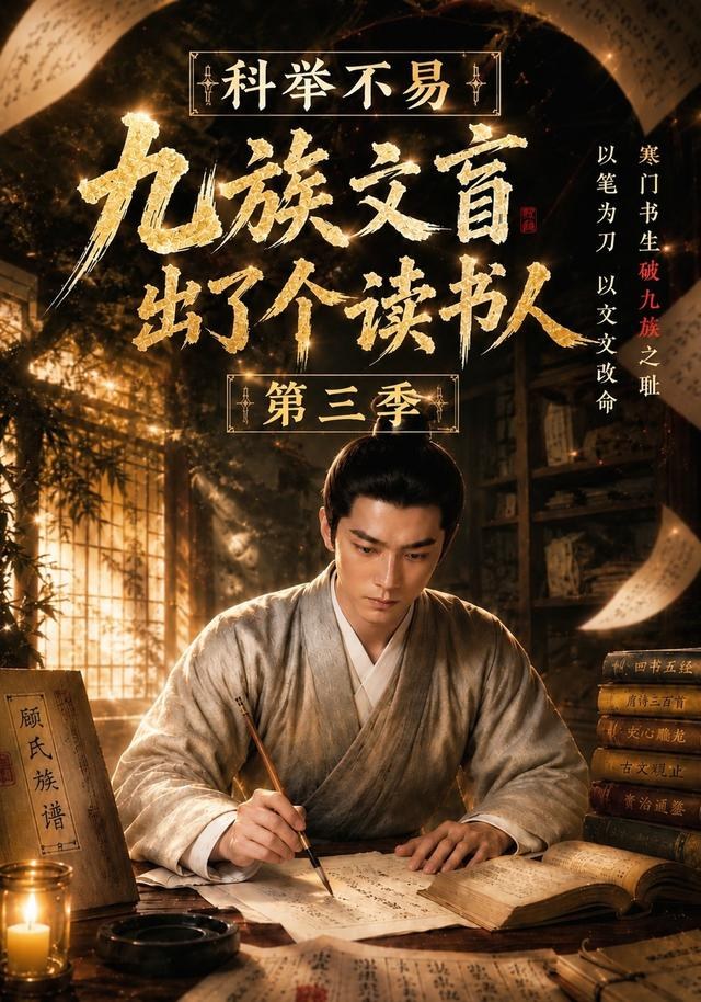 科举不易，九族文盲出了个读书人第三季